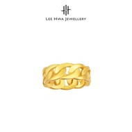 Lee Hwa Jewellery 916 Gold Lattice Ring