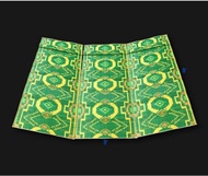 TIKAR LIPAT /Strawmat 9 x 9 feet ( Three folds)