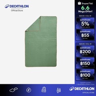 Decathlon Swimming Microfibre Towel Size Xl 110 X 175 Cm Compact Microfiber 110 X 175 Cm.-Khaki