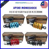 100% ORIGINAL APIDO MONOSHOCK MONO Y15 V1 V2 Y15ZR Y16 LC135 4S 5S 205MM OHLINS SHOWA APIDO KYB RAPI