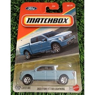 MATCHBOX 2022 FORD F-150 LIGHTNING YOUNGbiru