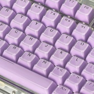 Purple Crystal Keycaps 136 Keys OEM Profile PC PBT Letter Light Transmission Creative Purple Jelly K