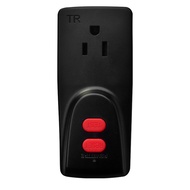 Portable Plug-in GFCI Adapter 15 Amp 3 Grounded Ground Fault Circuit Interrupter for Electric Protec