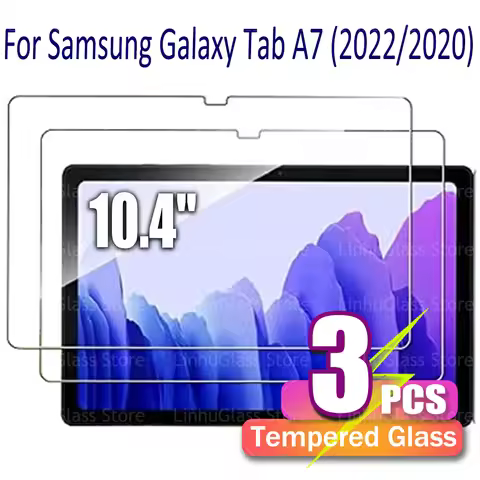 Screen Protector for Samsung Galaxy A7 2022/2020 10.4" SM-T500/T505/T507/T503N Tempered Glass Film 9