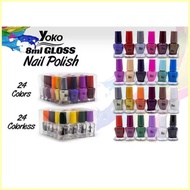 ♧ ☽ ♞,♘,♙YOKO Nail Polish Set 24pcs 8ml