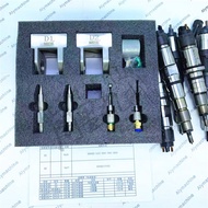 ALY TEST Diesel Common Rail Injector Tester Oil Return Fixture Clamp Tool Sets for BO-SCH DEN-SO CUMINSS CAT