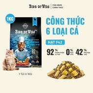 Bite Of Wild F42 Cat Food 1KG Pack, 6 Fish Recipe, Grain Free for Cats Of All Ages