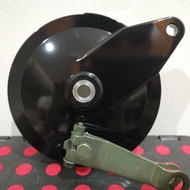 Rear hub brake panel black hub brek belakang hitam for lc135 / srl