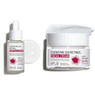 APLB - Coenzyme Q10 Retinol Ampoule Serum - 40ml & Facial Cream - 55ml Set