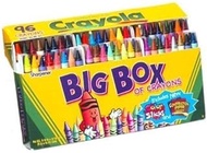 Crayola 520096 Crayons Box, 96 Count (Case of 6)