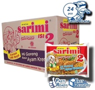 1 dus isi 24 bungkus sarimi isi 2 sarimi goreng rasa ayam kremes mie instant goreng