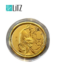 LITZ Zodiac Red Packets 999 Pure Gold Coin 0.10g AP0017