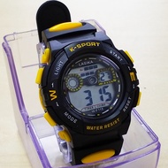 LASIKA Jam Tangan Budak Lelaki perempuan digital tahan air 30 meter mempunyai EL lampu W-F115