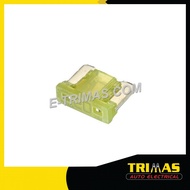Original PEC Japan Micro Fuse 20A Perodua Myvi Viva Kenari Axia Kelisa Alza (1PC)