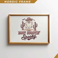 Wall paintings, Boot Scootin Spooky Print, Funny Halloween Prints, Cowboy Halloween Printables, West