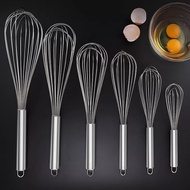 Stainless Steel Whisk Manual Egg Cream Stirring Rod Small Whisk Whisk Egg Whisk Whisk VEPP