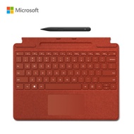 Microsoft微軟 Surface Pro Signature鍵盤保護蓋連第2代手寫筆 玫瑰紅 預計30天内發貨 -