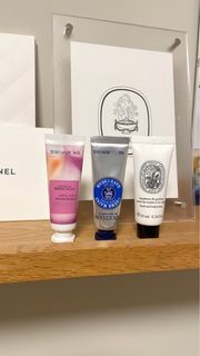 歐舒丹護手霜  乳油木護手霜  紫藤花護手霜 diptyque 玫瑰之水
