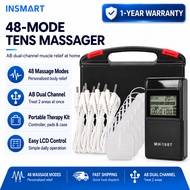 INSMART TENSEMS Massage 4 IN 1 COMBINATION UNIT Physiotherapy Instrument 4 Channels 48 modes 20 Stre