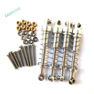 4Pcs  Damper for  C14 C24 MN D90 D91 D99S RC Car Accessories,Silver