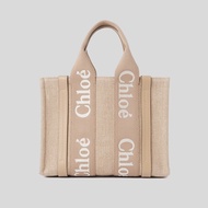 CHLOE Small Woody Tote Bag Boyish Brown CHC23AS397L1720E