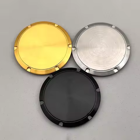 Brushed Watch Cases Back Cover 30mm Thread Diameter Fit Seiko SKX007 Turtle 6105 Tuna For NH35 NH36 
