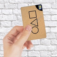 Invitation Card Squid Game Stickers Netflix Kdrama Touch N Go Card Sticker TNG