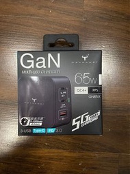 全新現貨‼️Maxpower 牛魔王 GN65X 65W 3 位 GaN USB 充電器