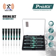 PRO'SKIT SD 081H 15in1 ORIGINAL SCREWDRIVER SET - ELECTRONIC SCREWDRIVER PROSKIT SD 081H 15IN1 - SCR