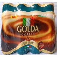 Golda Coffee Cappuccino 200 ml Isi 12 Botol