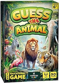 Guess The Animal – Educational Animal Guessing Game for Kids & Family – Fun Indoor & Car Children’s 