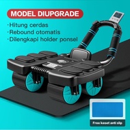 AB Wheel AB Roller/ Double Wheel/ 4-Wheel Trailtop Gym Equipment/