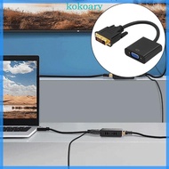 KOK Reliable DVI D to VGA Active Converter for 1080p Video on TVs and Computer Screen Up to 20m 65 6