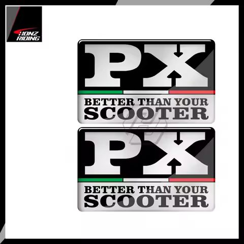 For Piaggio Vespa Scooter PX125 PX150 PX200 PX 125 150 200 3D Motorcycle Sticker