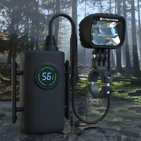 kingkong MF200 Bicycle Night Riding Light - No Glare, Long Battery Life, High Brightness