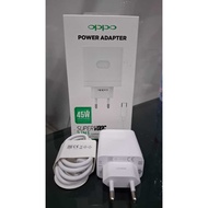 Charger Casan Opp 45W SUPERVOOC A3X A3PRO A60 RENO 12F RENO 8 8T TYPE C