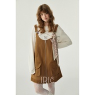 「สินค้าลิขสิทธิ์แท้」IRIS BOUTIQUE 25AW IV73492 Kivra vest เสื้อผ้าผู้หญิง กั๊กเดรส เสื้อแขนยาว สายหว
