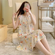 HUNTING LINEN DRESS Delivered Always WEAR AT HOME DRESS FOR HOME WEAR VN99