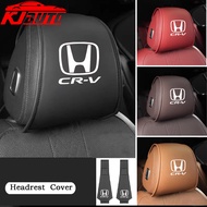 1/2pcs Honda CRV Leather Car Seat Headrest Protective Cover Interior Accessories For CRV CR-V G3 G4 