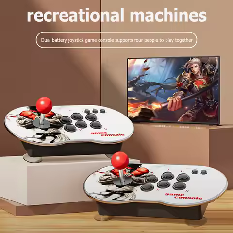 Dual Controller Joystick MT6 10000+ Games HD Video Arcade Game Console HDMI-compatible TV Game Playe