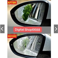 Sticker Waterproof Dew ScreenGuard Car Rearview Mirror Fog RainProof Universal Car Film