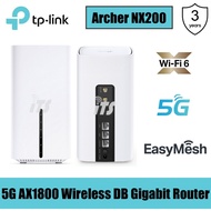 TP-Link 5G AX1800 Wireless Dual-Band Gigabit Router (Archer NX200)