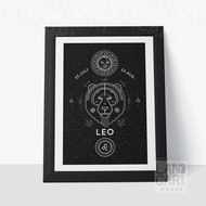 Leo Frame Decoration Picture Frame Home Wall Decoration Room Display Decor Wall Office Room