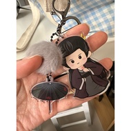 GANTUNGAN Acrylic Keychain / Acrylic Keychain Cdrama Fangs of Fortune ZhuYan