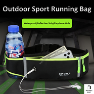 Portable Outdoor Sports Running Waist Bag For Women Men Waterproof Running Belt Gym Bag Waist Bag Jogging Bag Suitable for Male &amp; Female