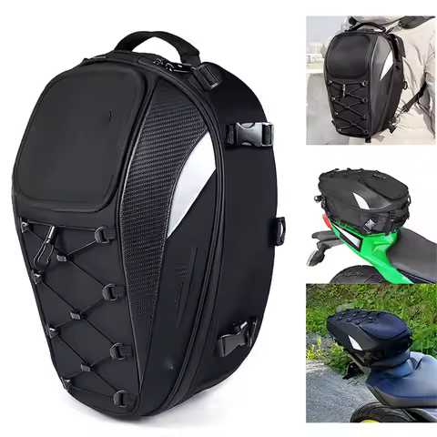 Multifunction Motocentric Large Capacity Motorcycle Rider Riding Tail Bag Backpack Bag Waterproof Mo