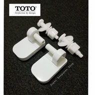 Ori TOTO toilet lid hinge bolts / TOTO toilet seat cover PVC bolts