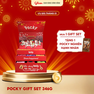 HỘP QUÀ TẾT TRƯNG BÀY CAO CÂP GLICO POCKY MIX VỊ 346G (6 Vị Pocky + 3 Vị Premium)