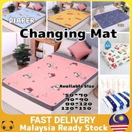Pelapik Kalis Air Pad Telap Tukar Lampin Washable Baby Diaper Changing Mat Waterproof Adult Urine Ma