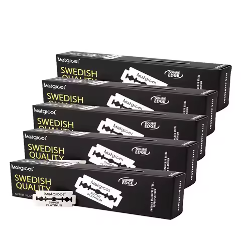 30/50/100pcs Double Edge Razor Blades Men's Razor Blades Shaving Safety Shaving Blades Professional 